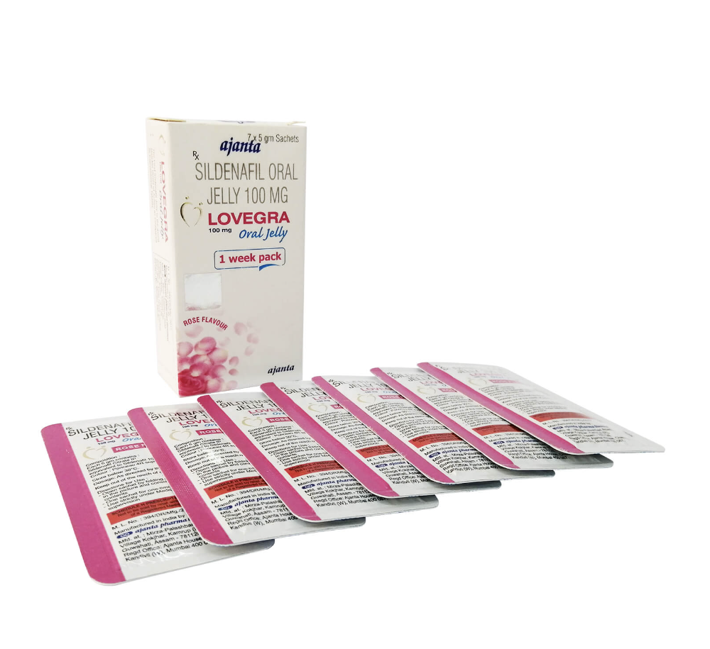 러브그라 오랄 젤리(여성용) - 100mg, 70개