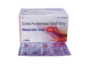 디클로페낙 Reactin 100mg (가정상비약) 디클로페낙 Reactin 100mg (가정상비약)