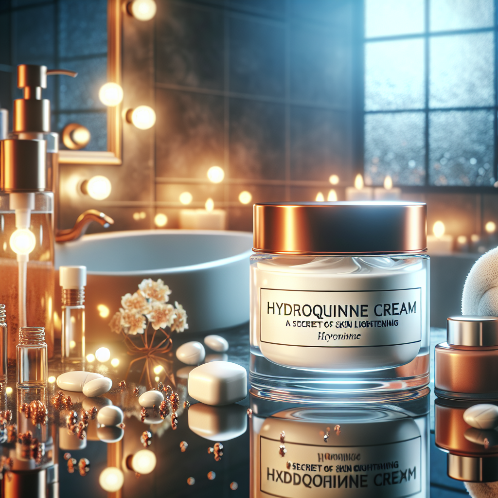 피부 미백의 비밀, 하이드로퀴논 크림으로 고운 피부 가꾸기