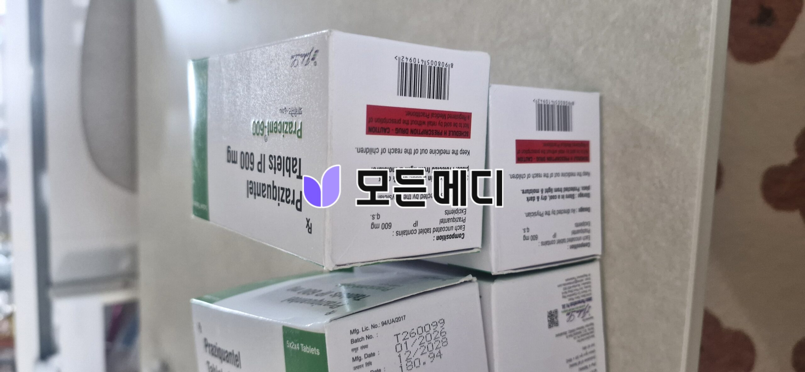 프라지콴텔 600mg Prazinec 직구, 구매, 후기